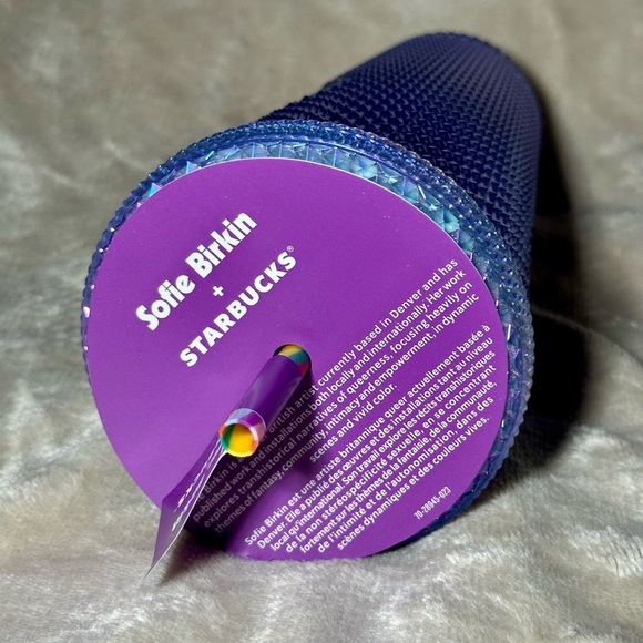 NWT Starbucks Sofie Birkin Studded Tumbler - Picture 3 of 4